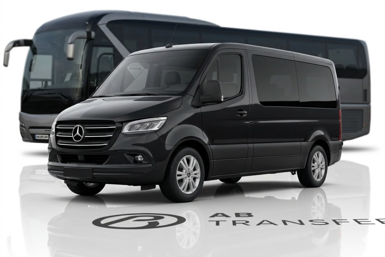 Bus and Sprinter for group transfers
